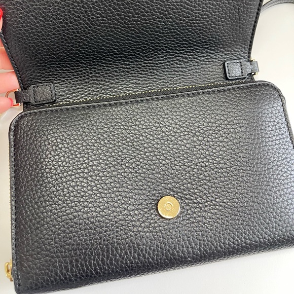 Tory Burch black cross body purse - Picture 5 of 5